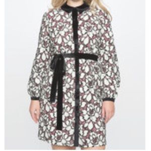 Velvet Trim Eloquii Shirtdress